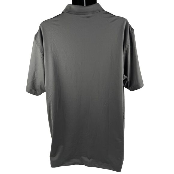 Mens Peter Millar Summer Comfort Short Sleeve Polo Shirt Size XL Gray Golf - Picture 7 of 7